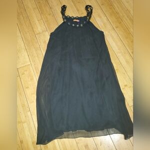 Women's Boutique Small Black Sleeveless Dress